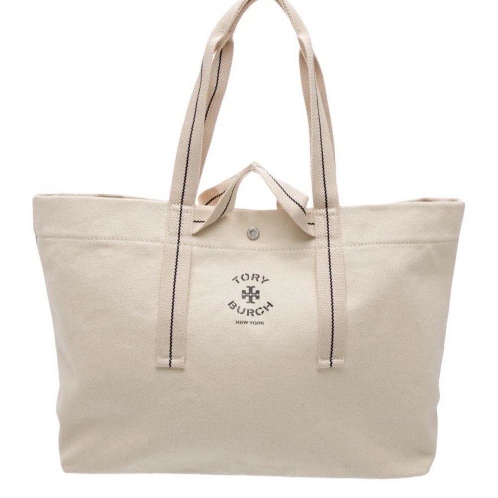 🆕️ Tory Burch Beige Canvas Tote